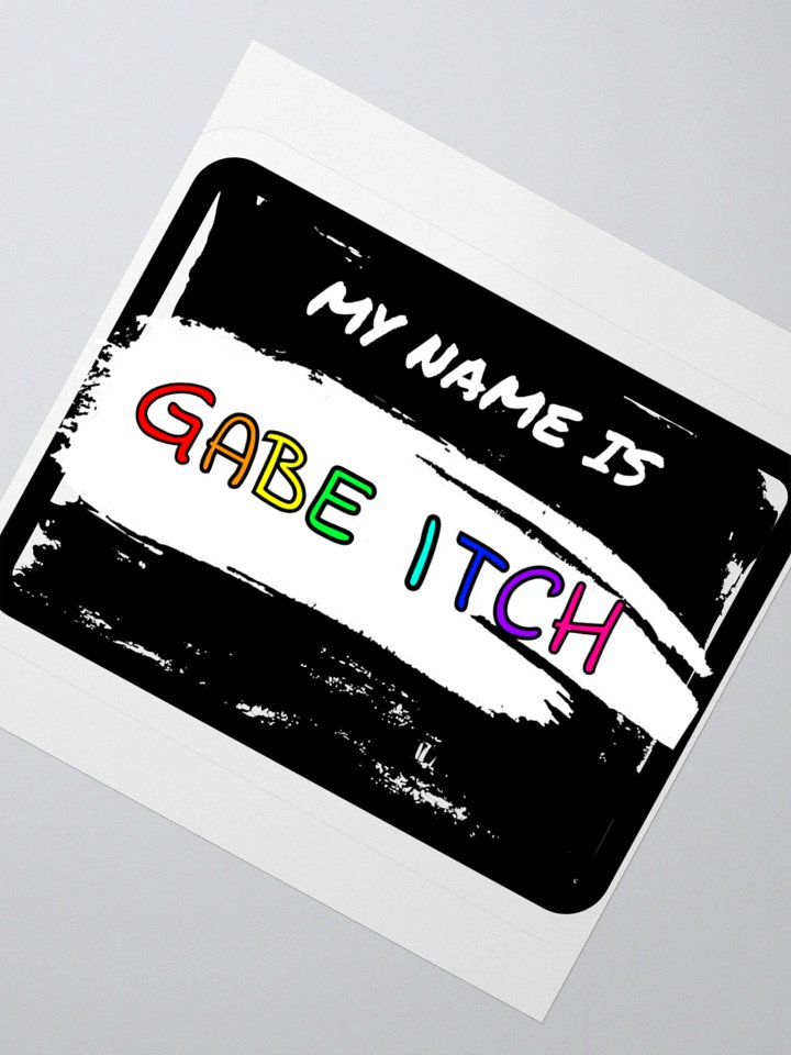 Hello My Name Is... Sticker product image (2)