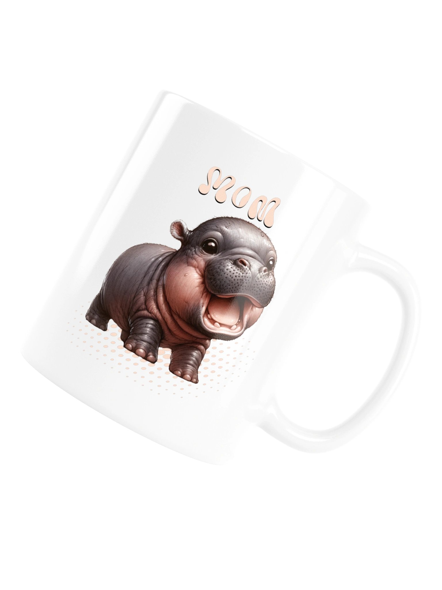 Moo Baby Hippo - Cute Happy Baby Hippo Design - Viral Moo Deng Fan Gift product image (6)