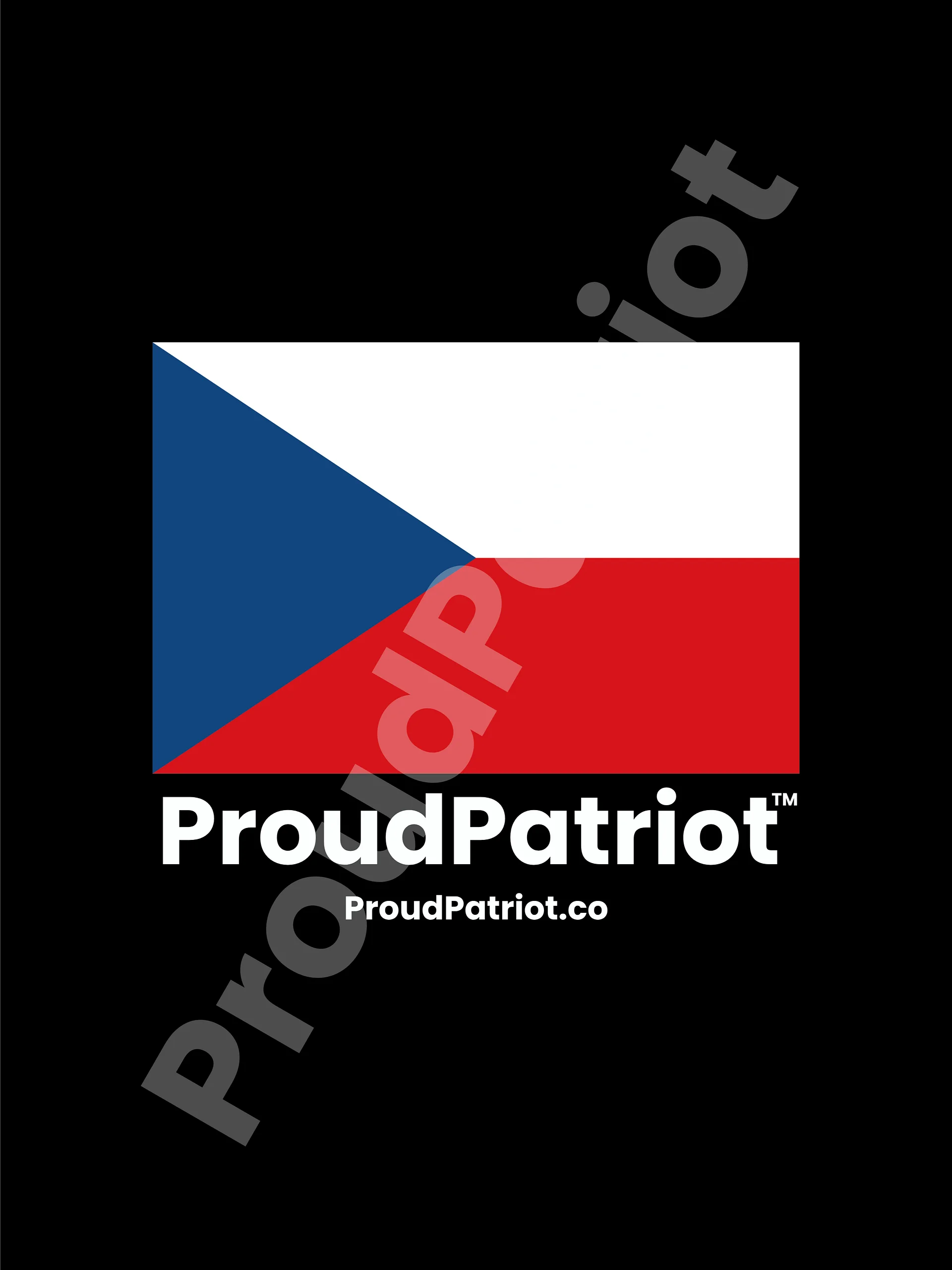 Czech Republic Proud Screensaver Dark Mode product image (1)