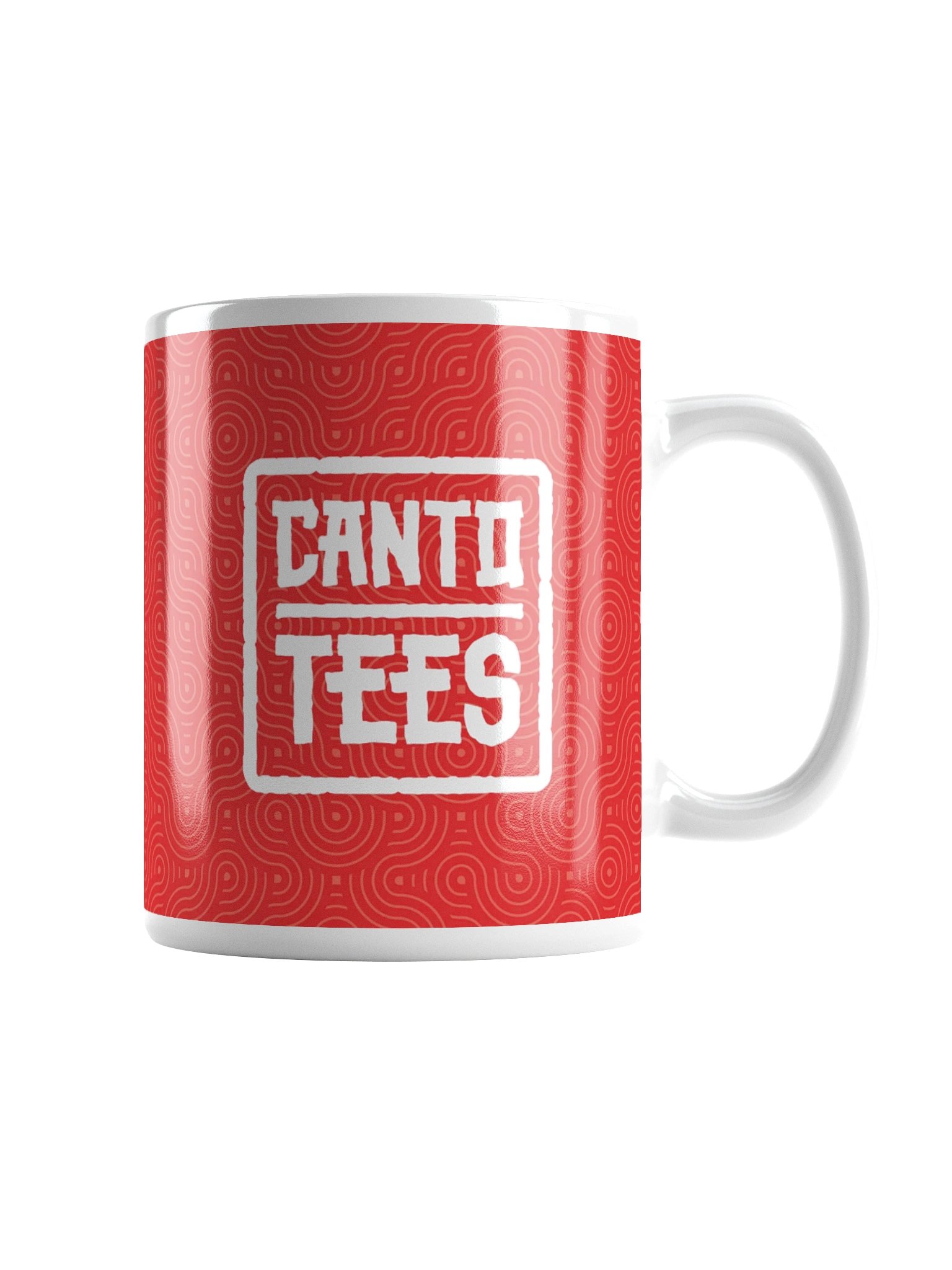 CANTO TEES (Logo on Red) Mug product image (1)