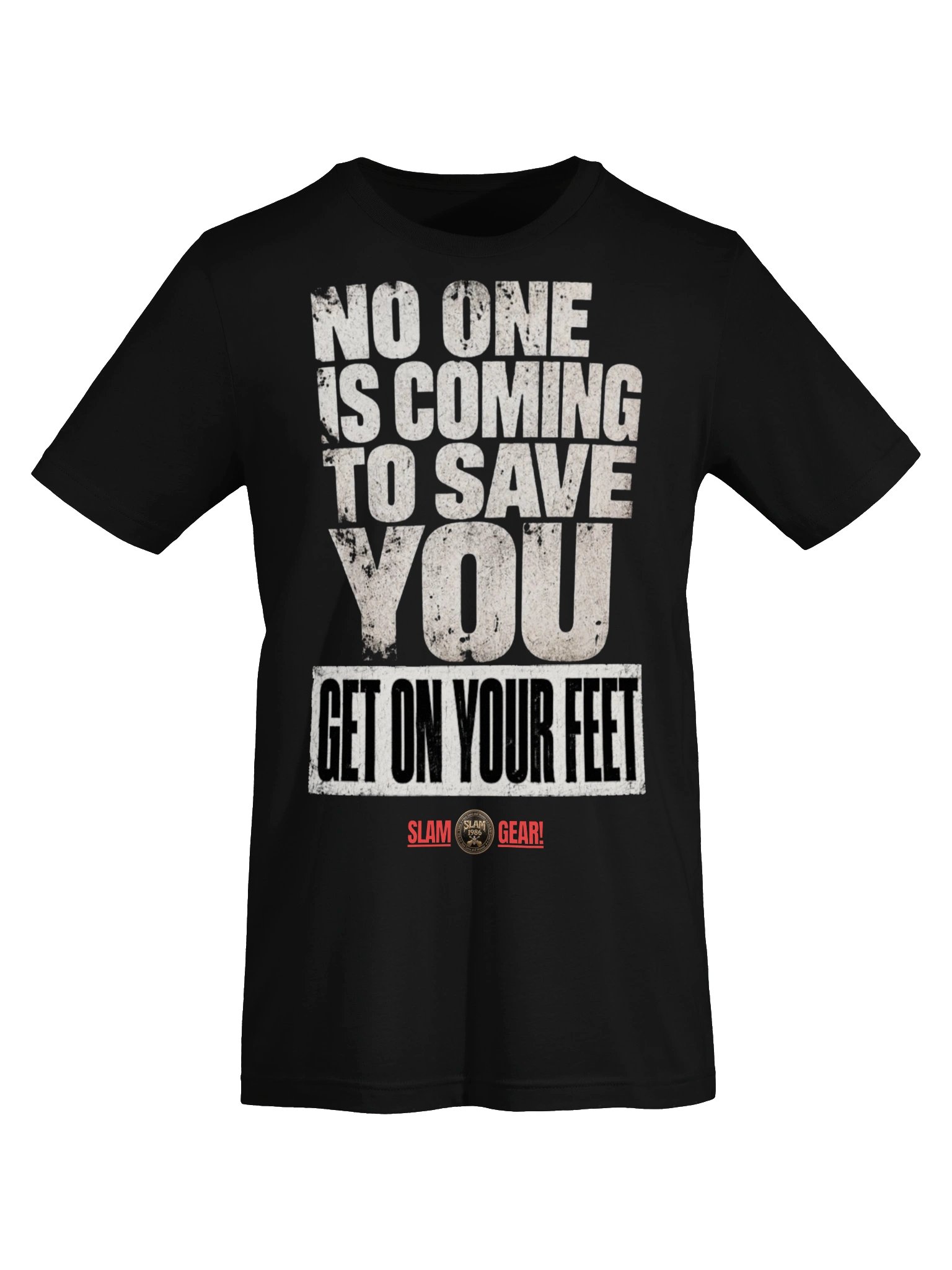 No One Is Coming to Save You Shirt from the SLAM "Burn It Down" Album Collection product image (6)