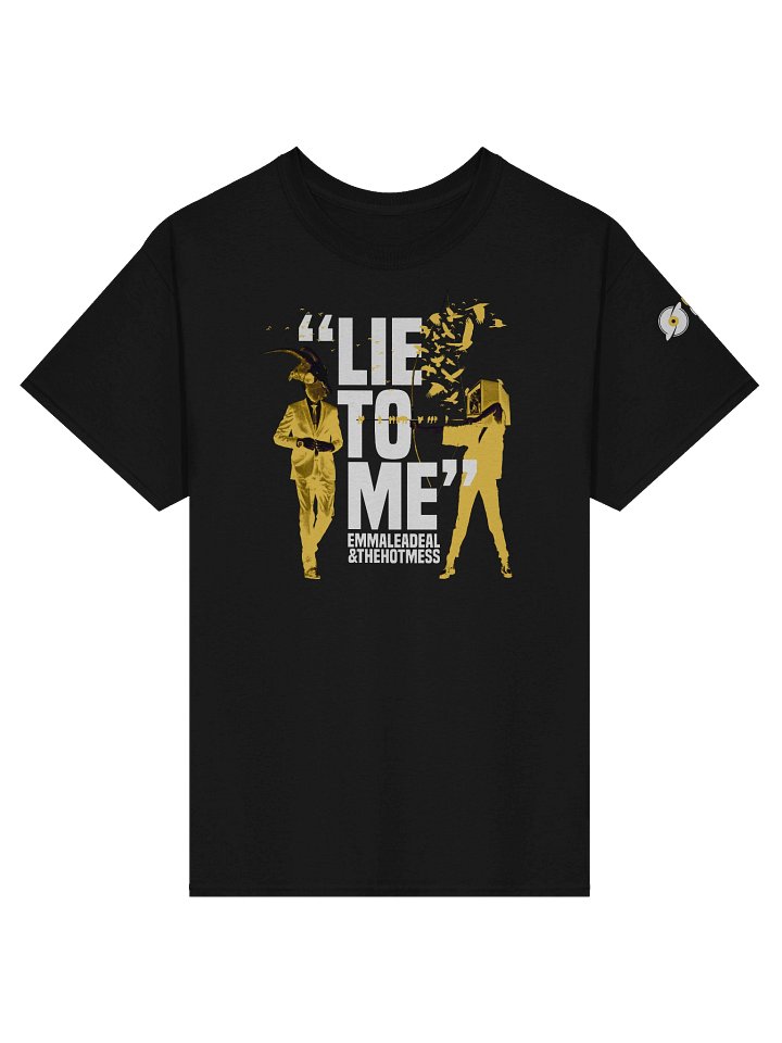 Emmalea Deal and The Hot Mess - Lie To Me Black Tee product image (1)