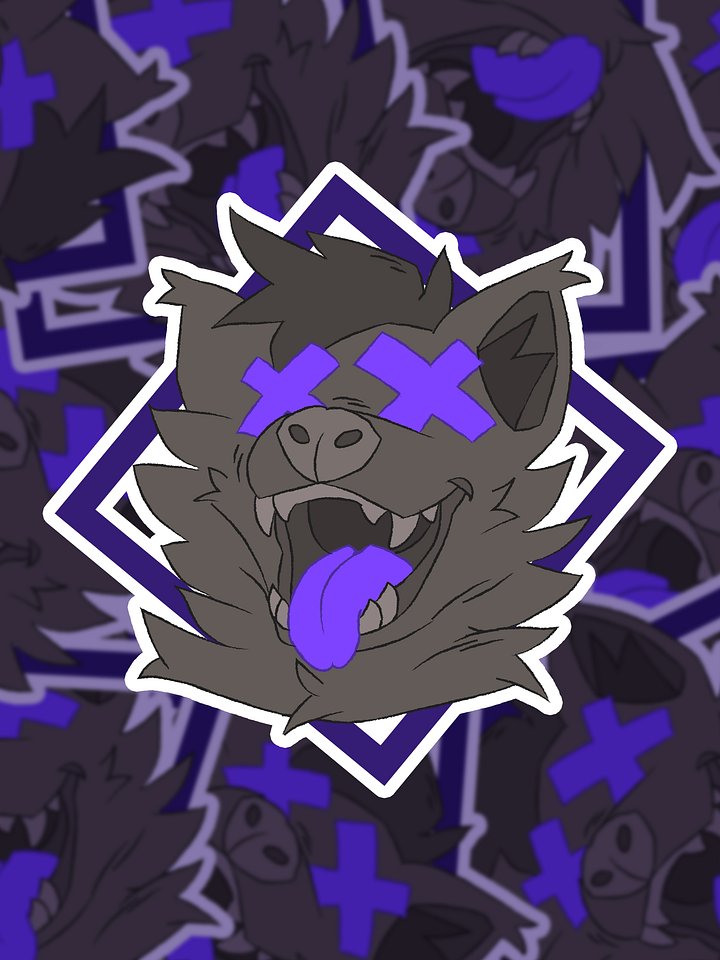 DEAD MEAT Sticker product image (1)
