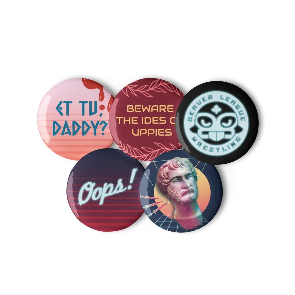 Oops! All Uppies Pin Set product image (3)