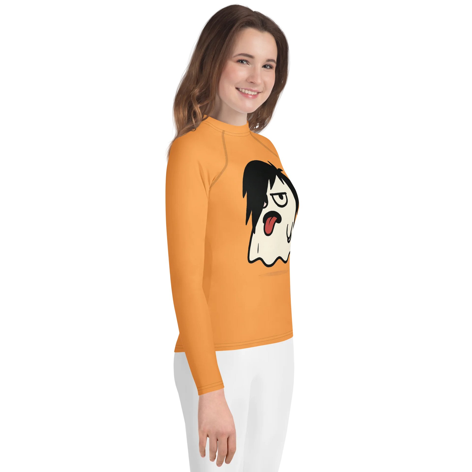 Emo Boo Youth Rash Guard product image (4)
