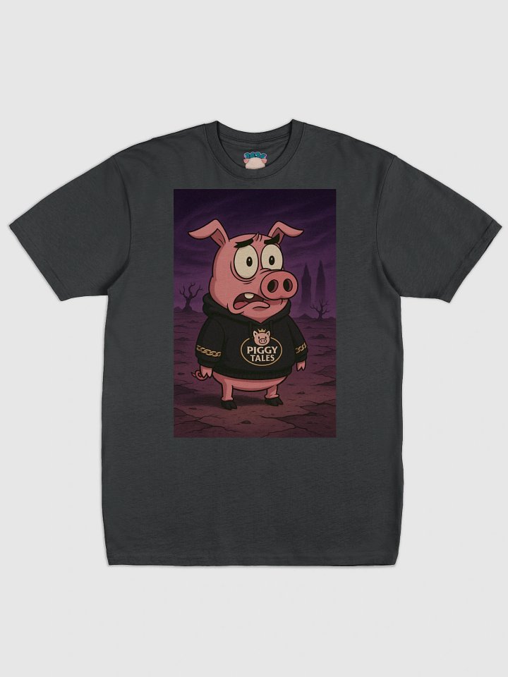 Courage The Cowardly Piggy Tee product image (1)