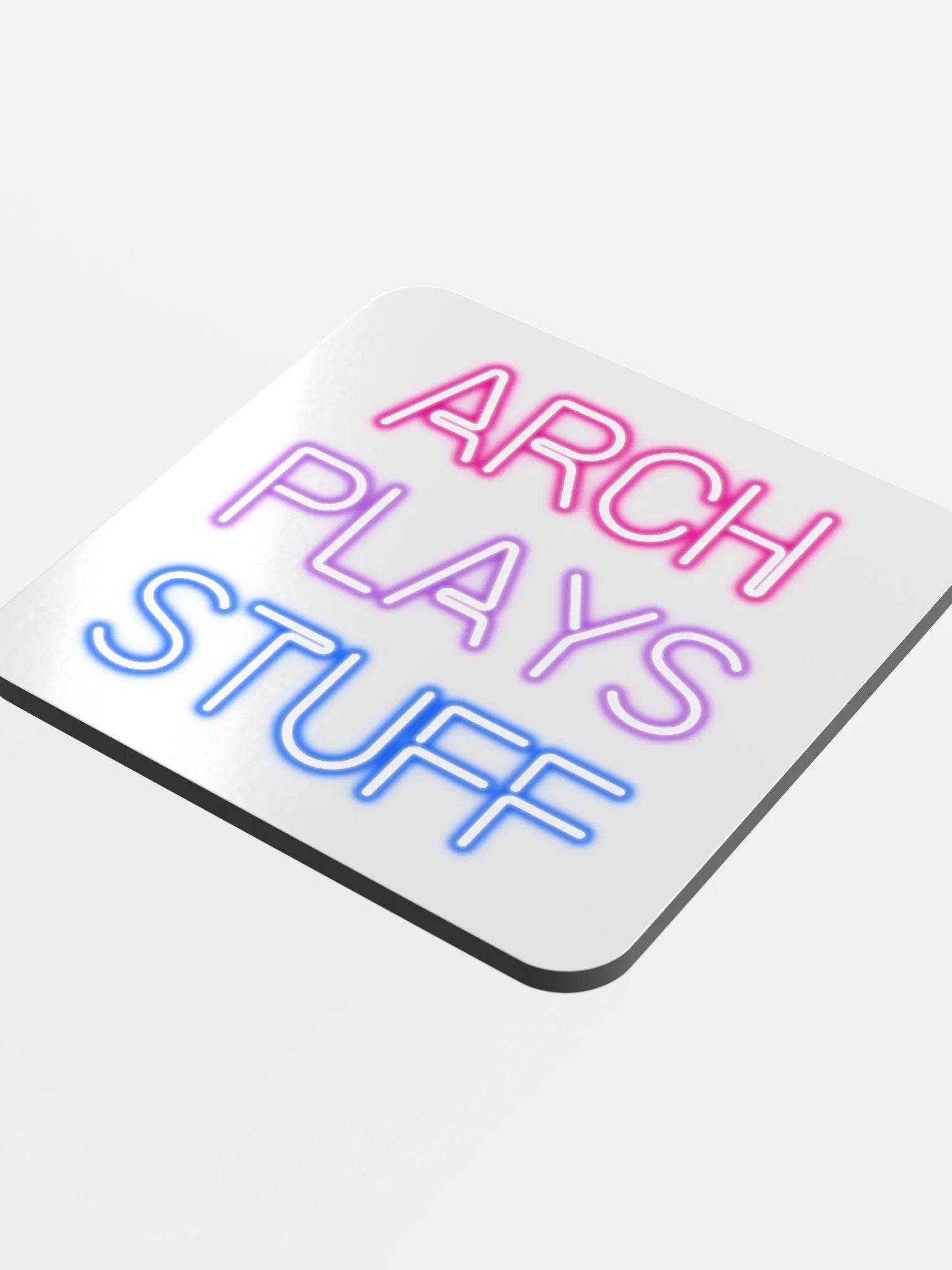 Arch Plays Stuff - Coaster product image (4)