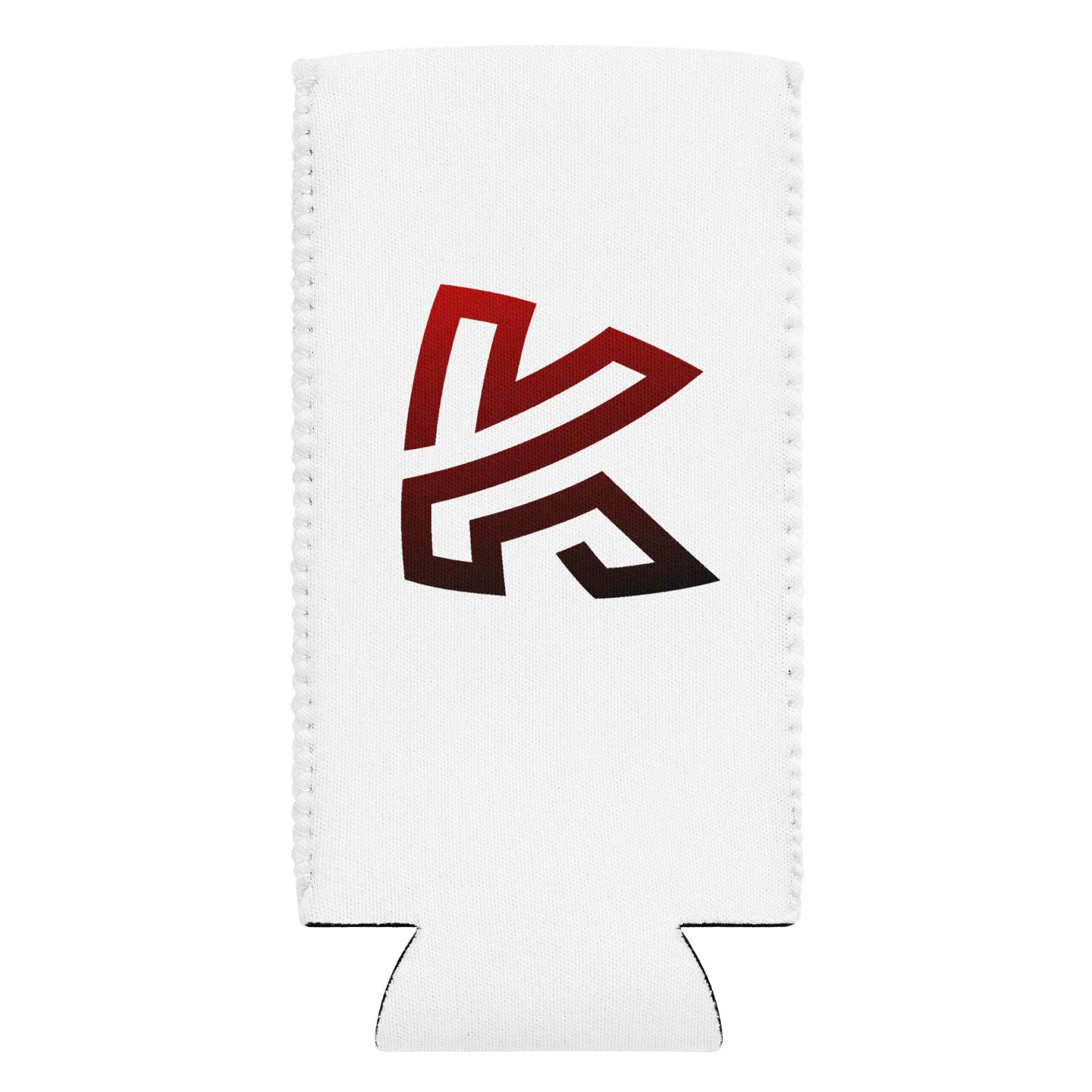 K Logo Koozie Slim (12oz) (White) product image (10)