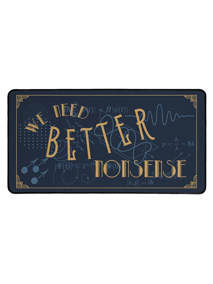 Better Nonsense Desk Mat product image (1)