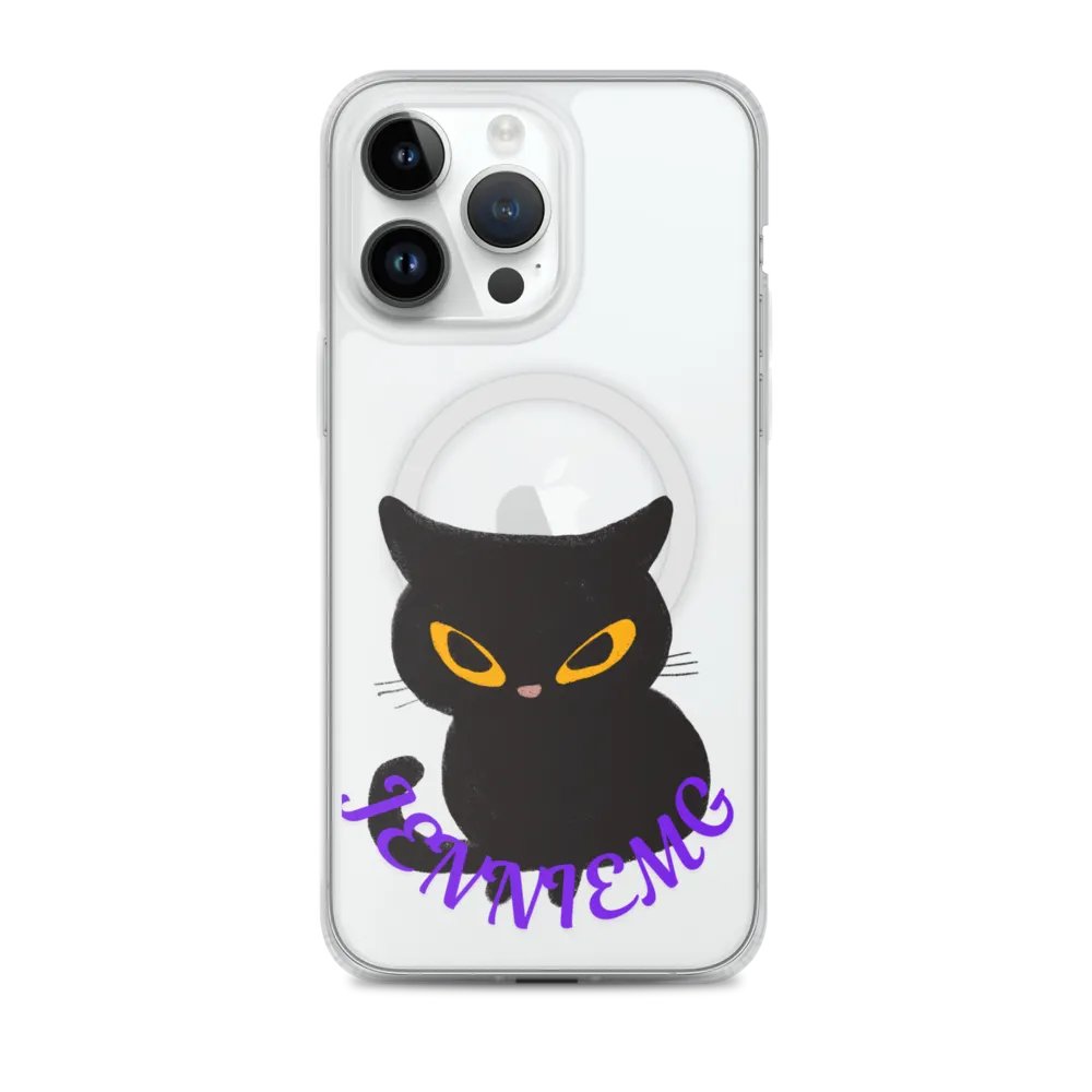 Angry Kitty iPhone® MagSafe® Clear Case product image (2)