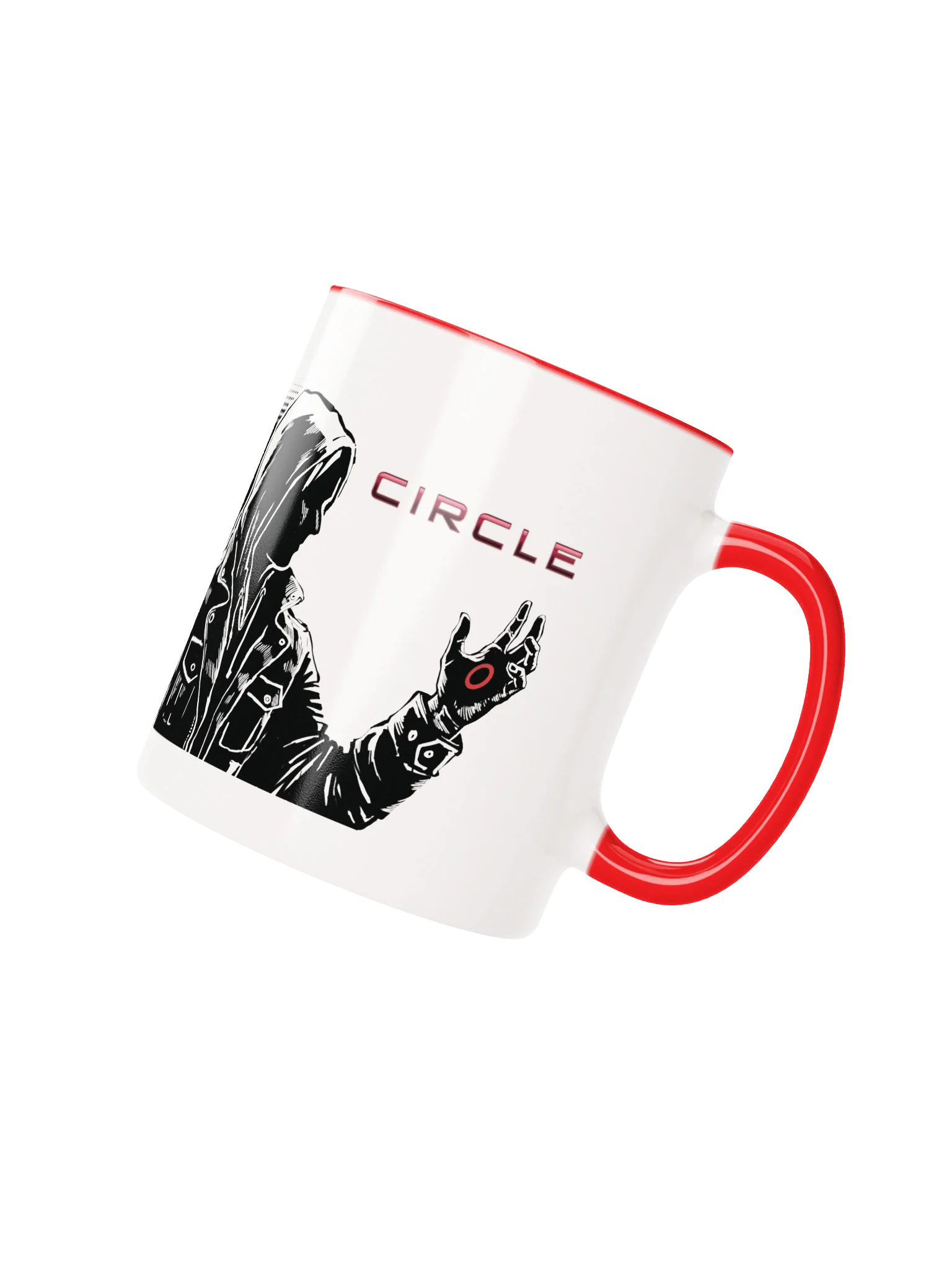 CIRCLE: "Cast Your Vote!" Red Coffee Mug product image (2)