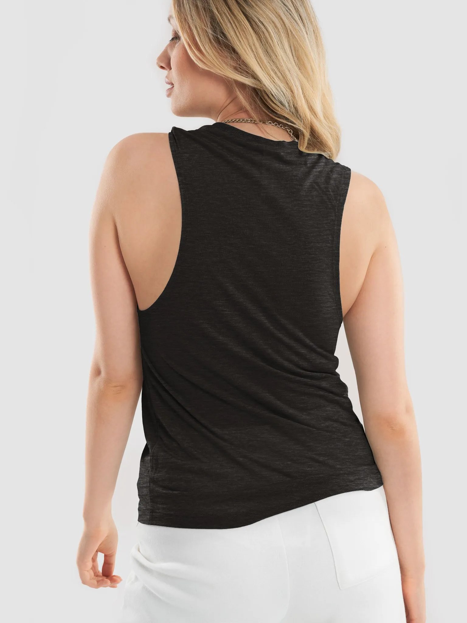 Subtle Beanie Women's Muscle Tank product image (4)