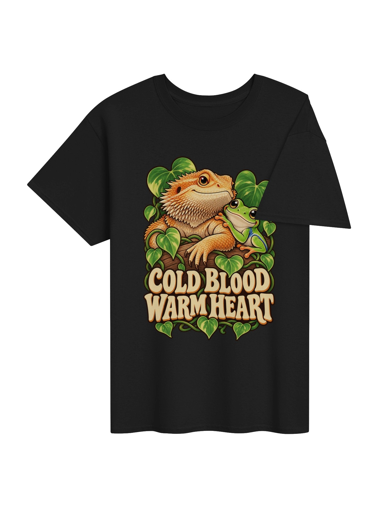 Cold Blood Warm Heart Reptile and Frog T-Shirt product image (4)
