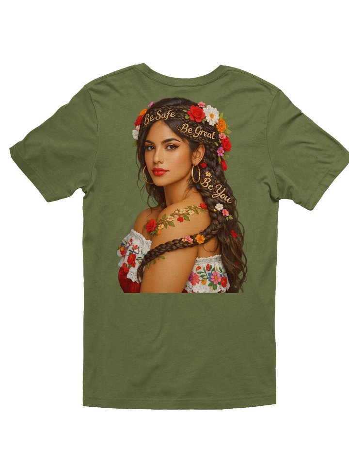 Ornate Floral Affirmation T-Shirt product image (6)
