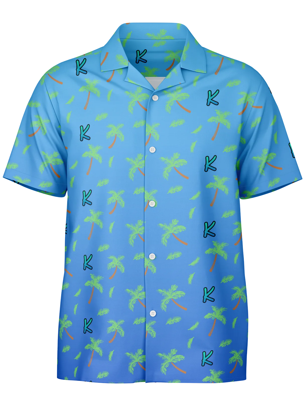 Adult Hawaiian Button Down Shirt product image (1)