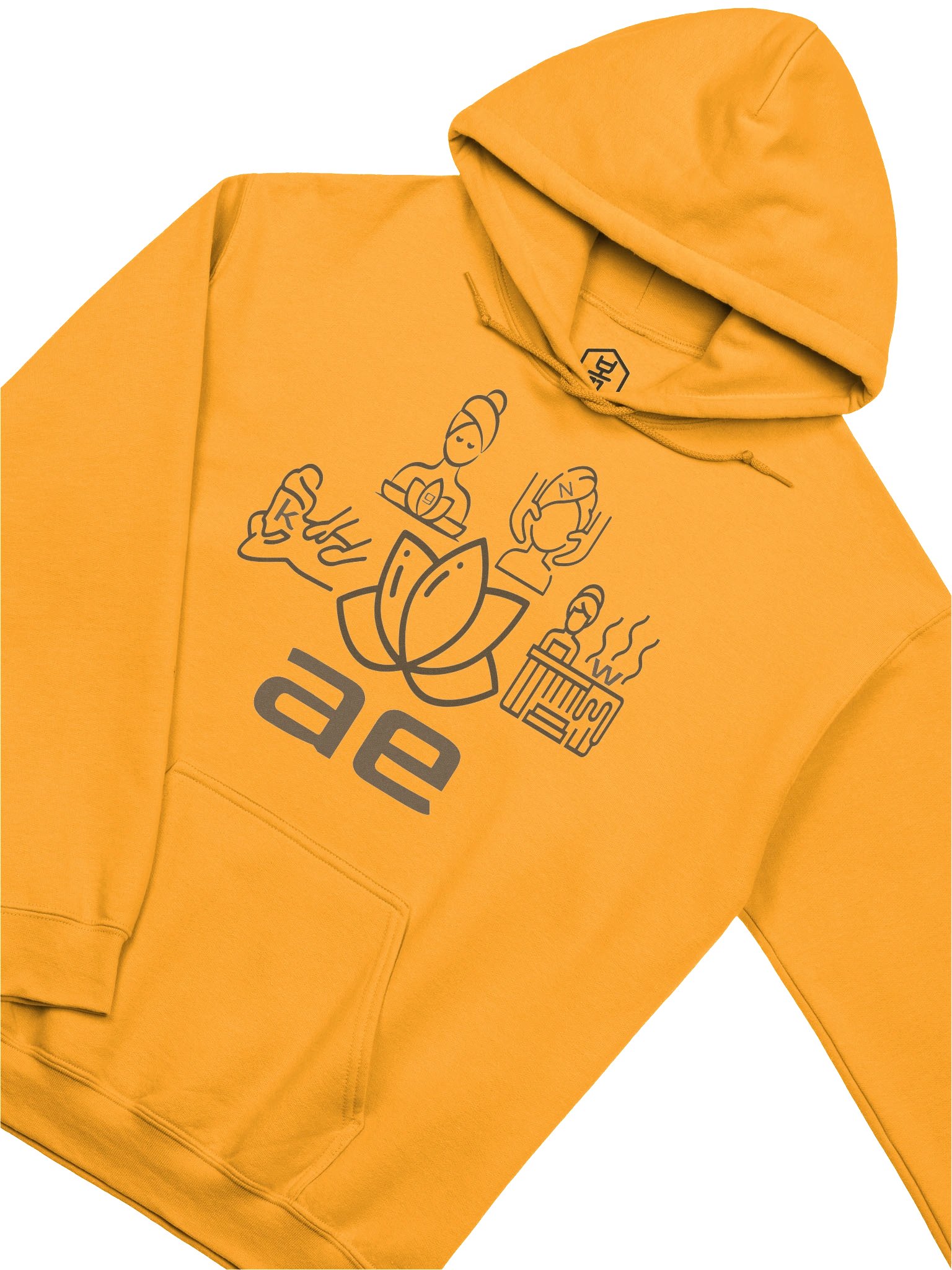 The spa named AE hood hoodie //midweight\\ worldwide! product image (8)