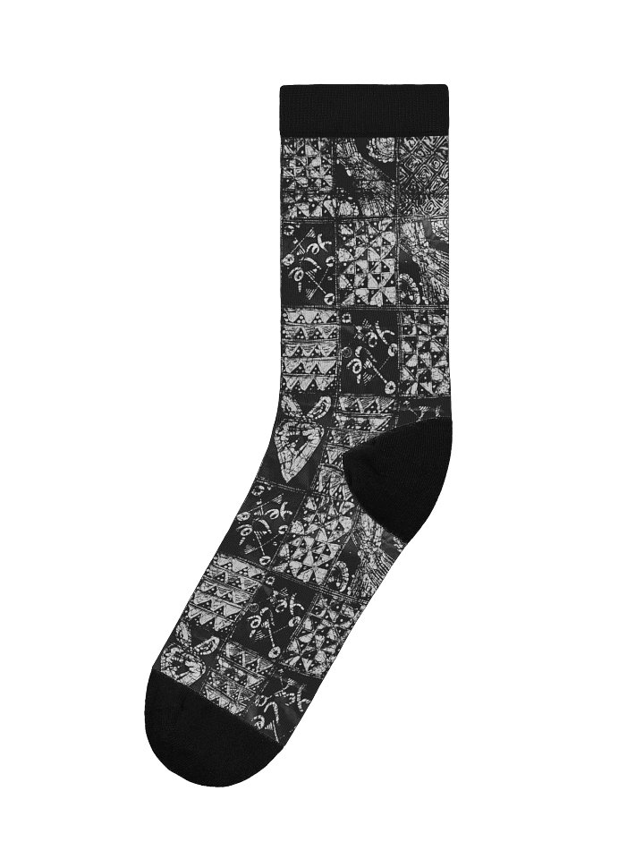 Unity Print Eco-Chic: Recycled Crew Socks product image (1)