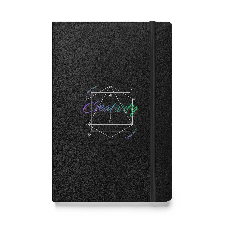 Creativity 132 Vibrational Journal (purple to green) product image (1)
