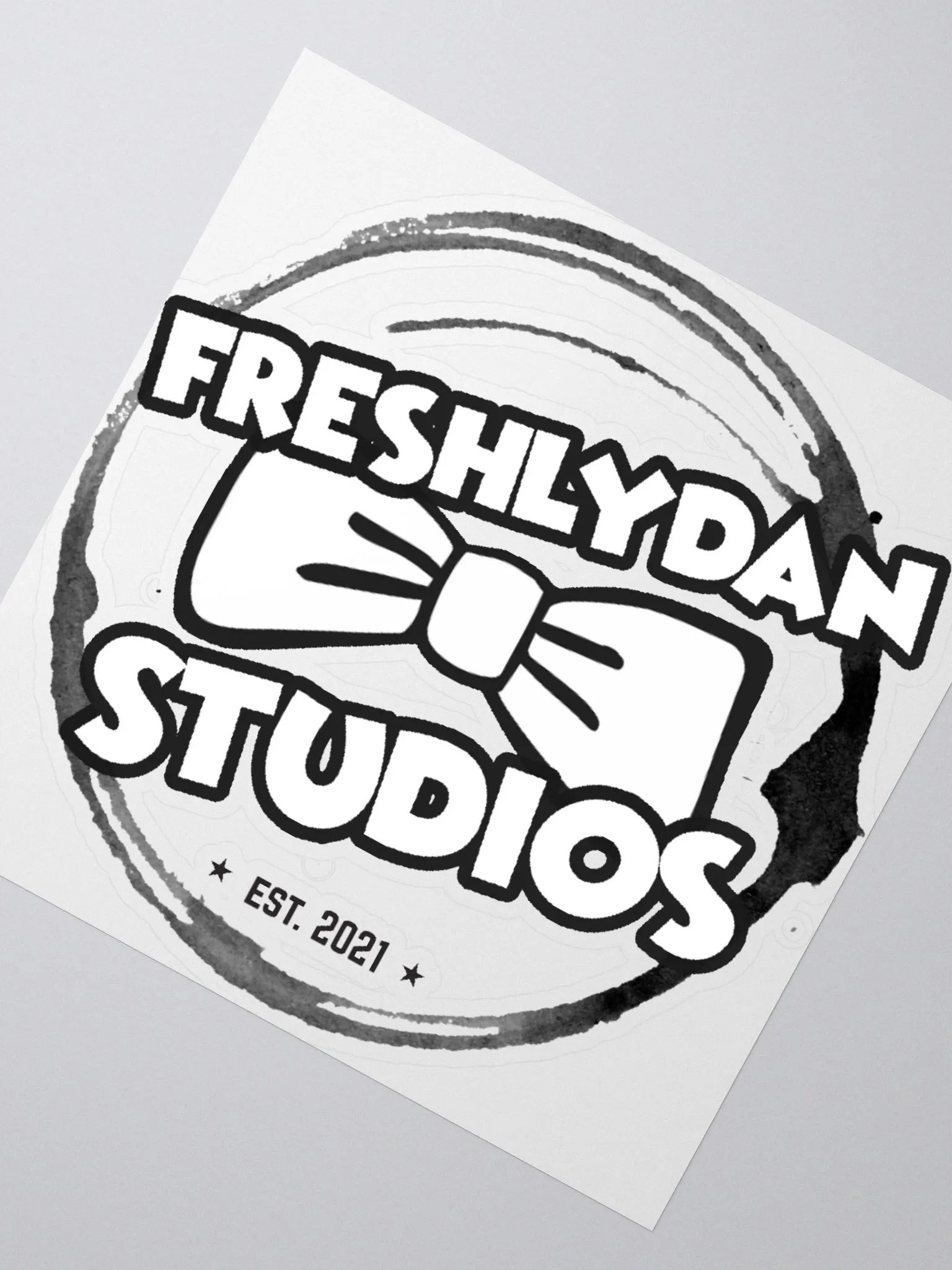 FreshlyDan Studios Sticker product image (5)