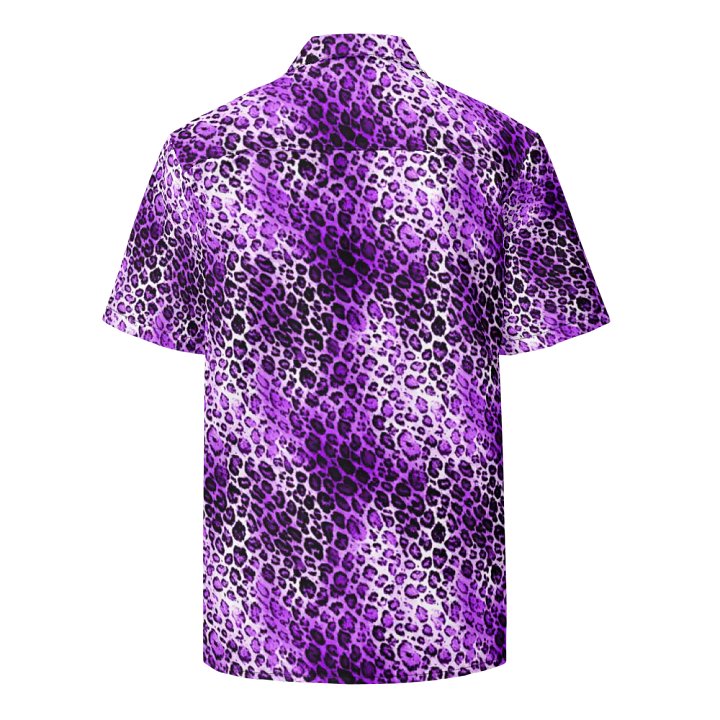 Purple Leopard Hawaiian Shirt product image (2)
