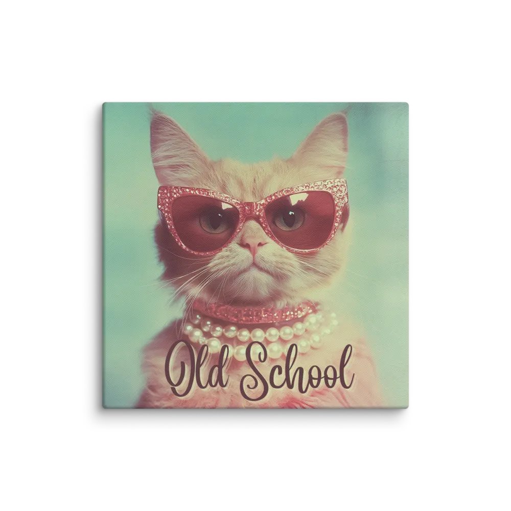 Old School Sass: Canvas Print product image (1)