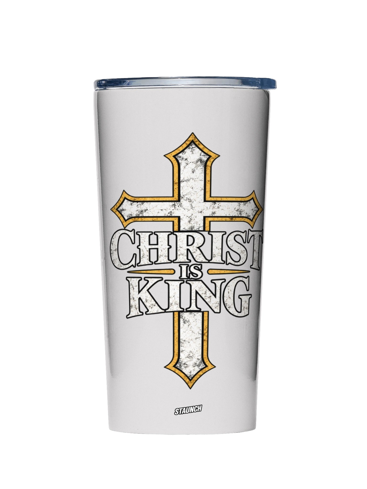 Christ Is King Tumbler, Grey product image (1)
