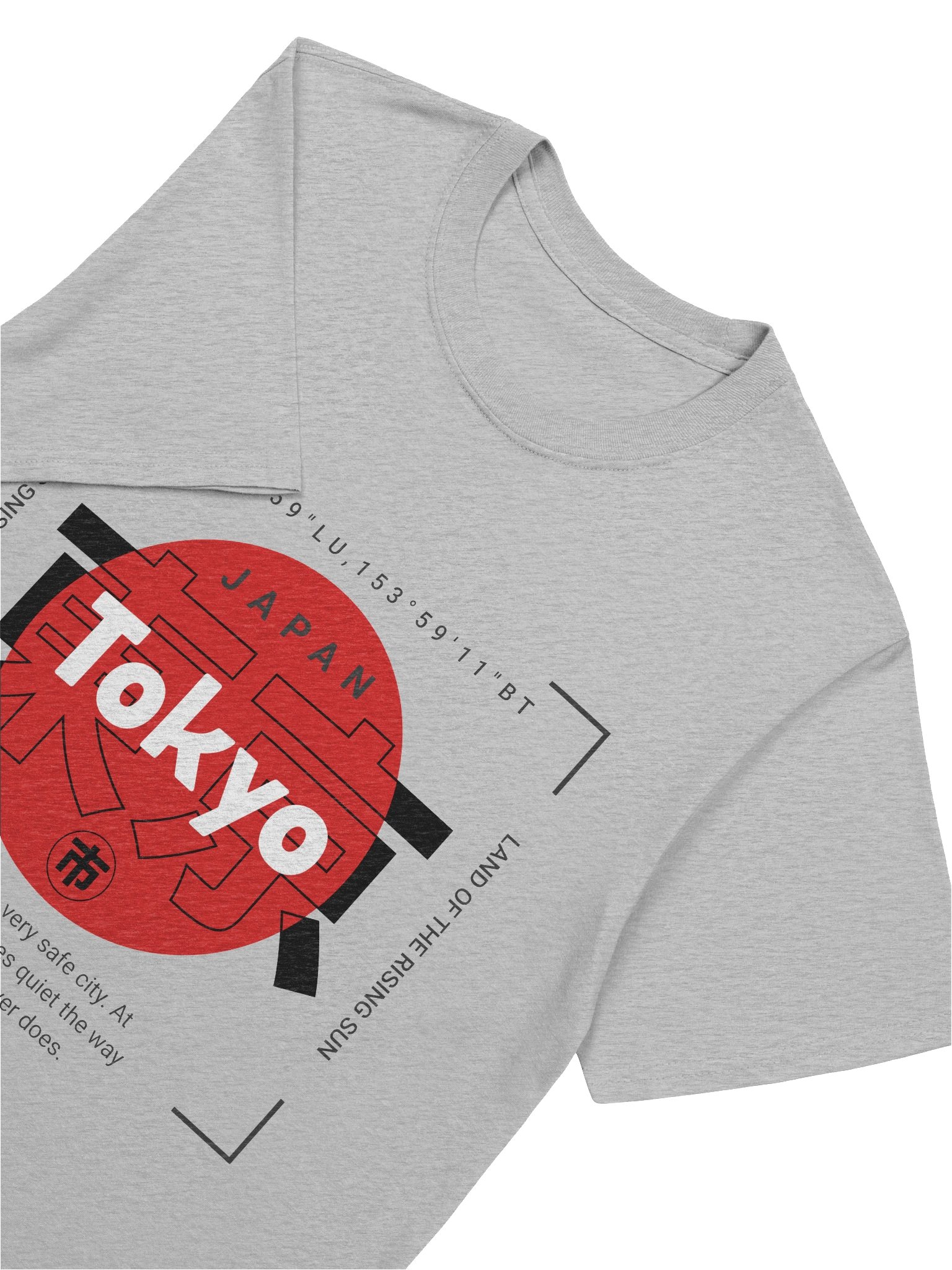 Tokyo Land of the Rising Sun T-Shirt - Gildan Softstyle product image (5)