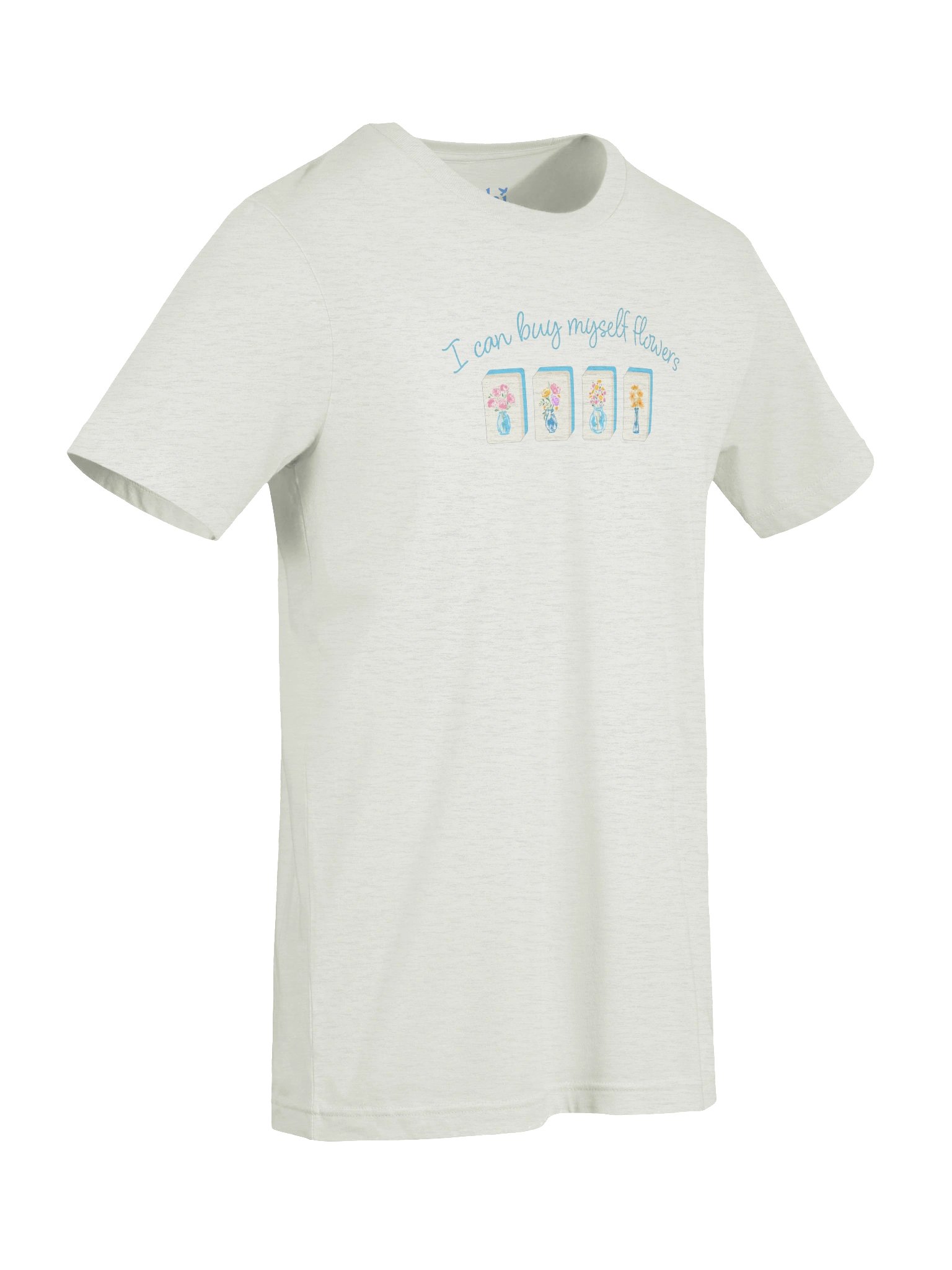I Can Buy Myself Flowers Mahjong Tee product image (7)