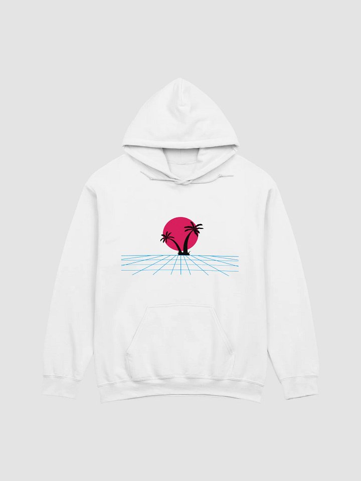 Retro Sunset Palm Hoodie product image (1)