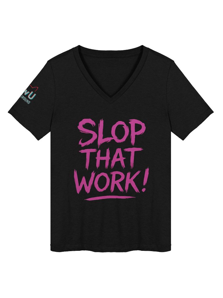 Slop That Work - Fem V-neck product image (1)