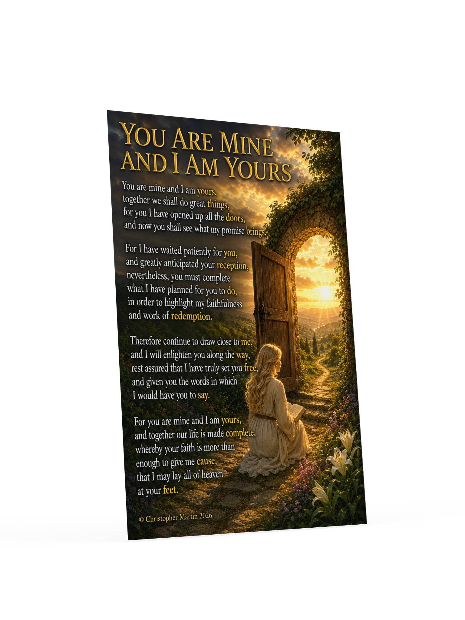 You are mine and I am yours product image (4)