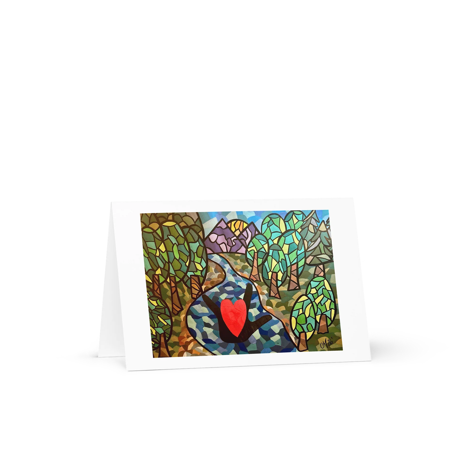 Where My Heart Listened by the River | Card product image (1)