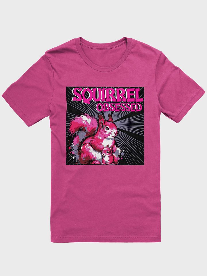 Squirrel Obsessed Pink Tee product image (1)
