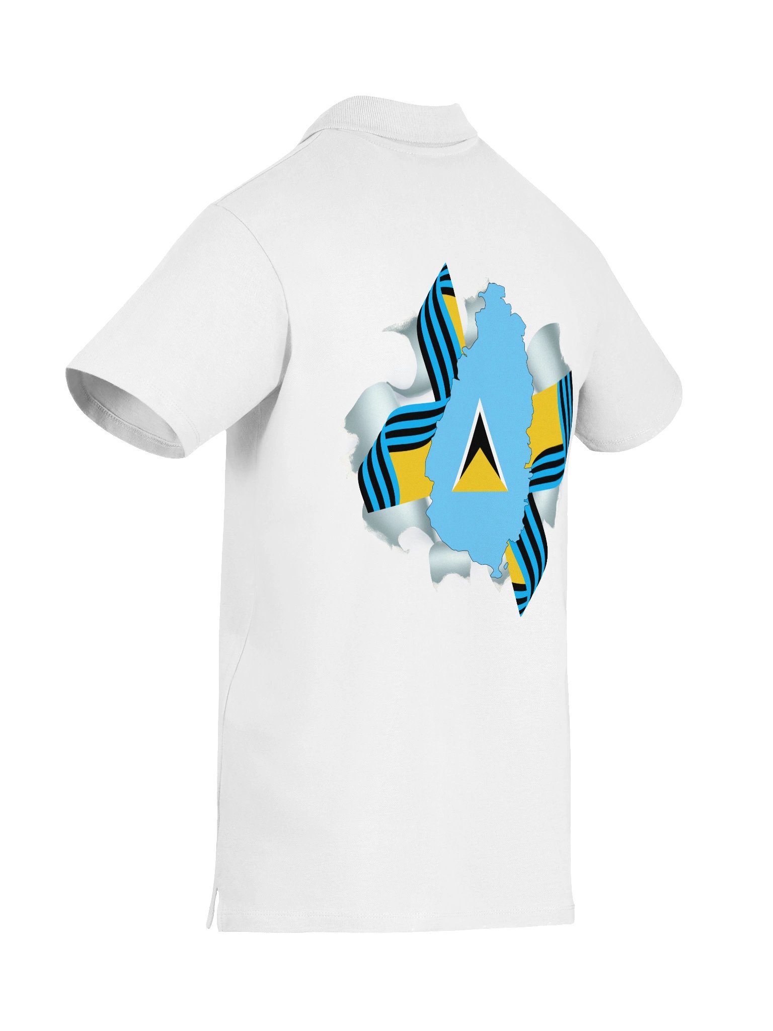 Saint Lucia Island-Inspired Premium Polo product image (68)