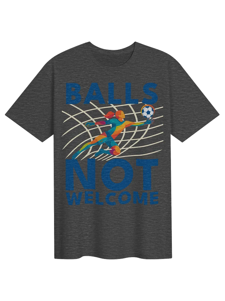 Diving Goalie Graphic Tee — BALLS NOT WELCOME product image (1)