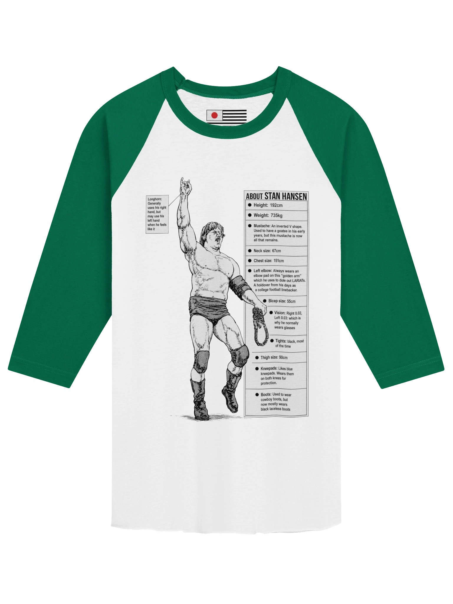 Stan Hansen Classic BB Tee product image (1)
