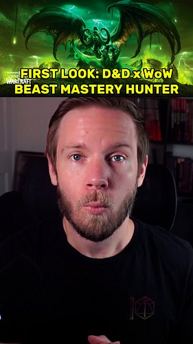 We got a first look at some of the features of the Beast Mastery Hunter for Dungeons & Dragons as part of the D&D x World of ...