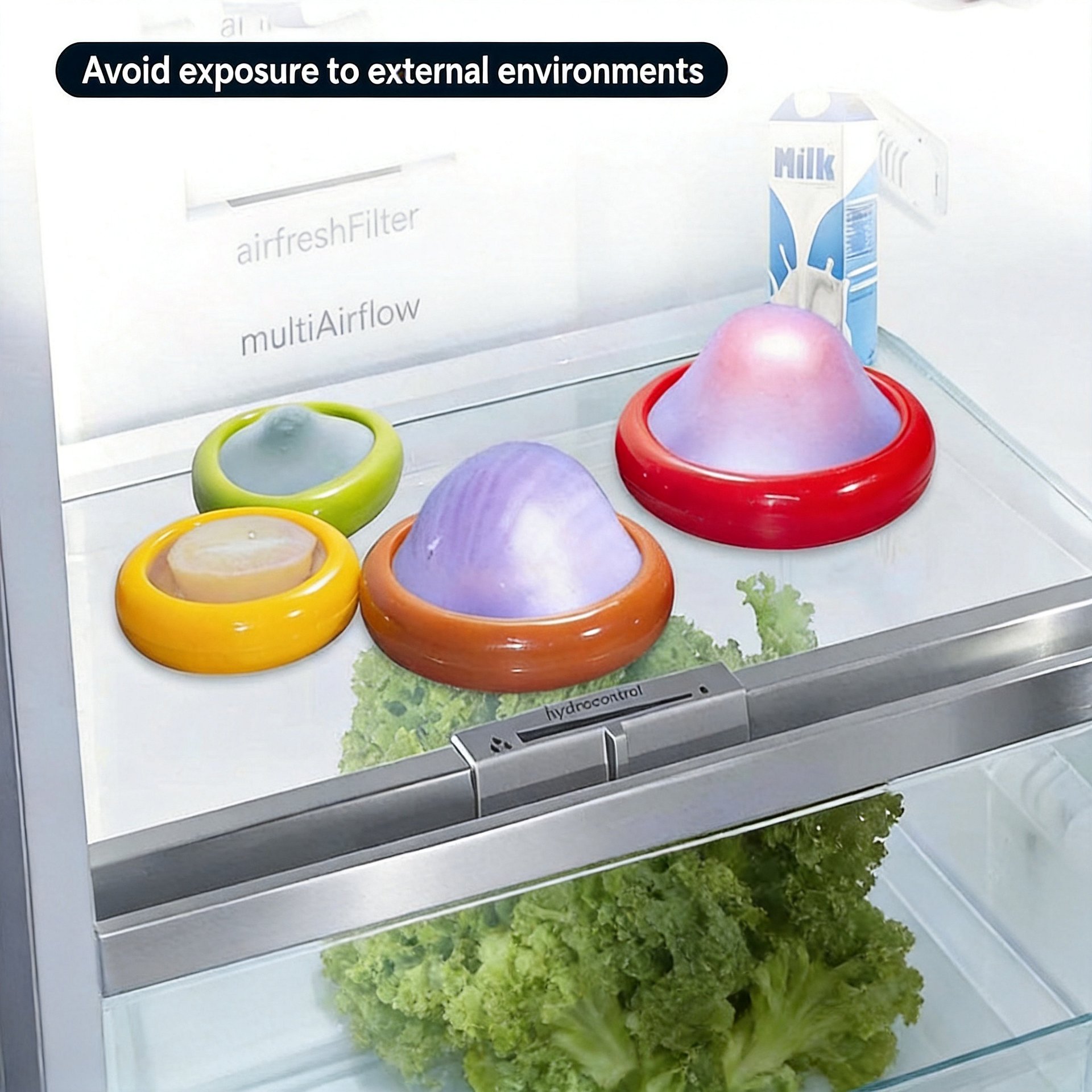 Eco-Friendly Silicone Fruit & Vegetable Storage Containers product image (4)