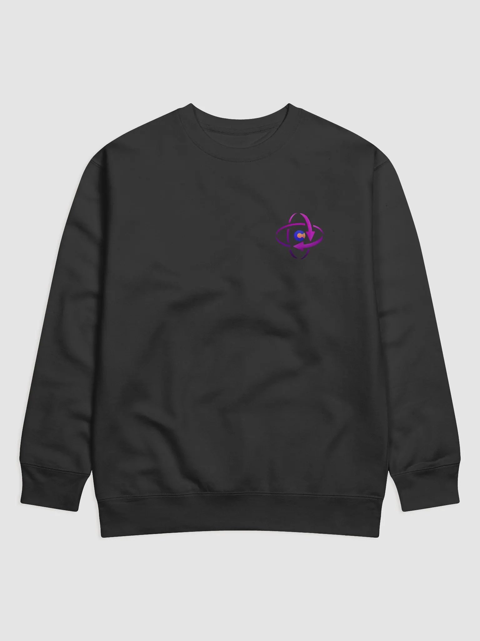 Catalyst Atom Design Cotton Sweatshirt Front Left + Back product image (5)