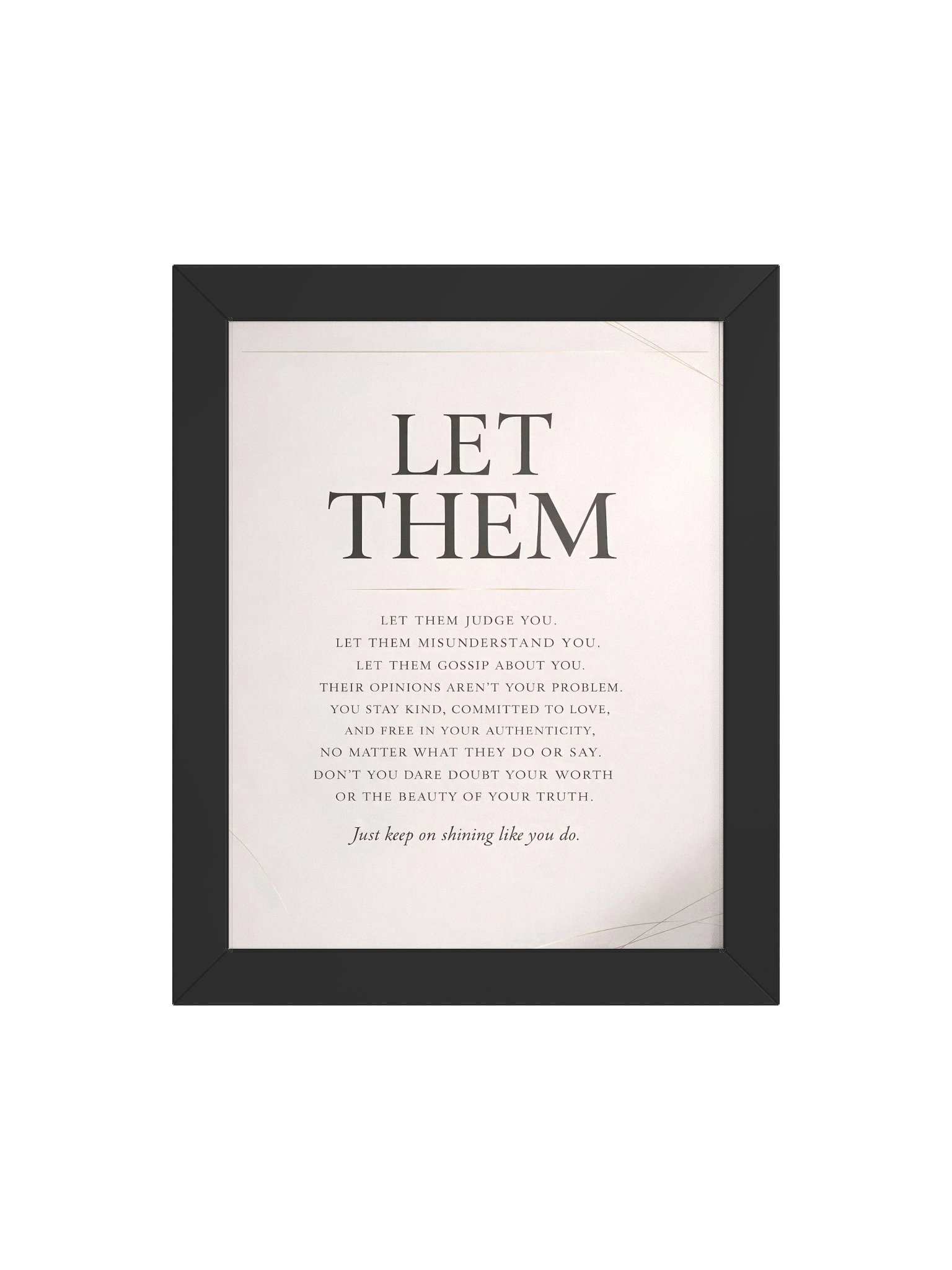 LET THEM — A Powerful Reminder to Stay True to Yourself product image (64)