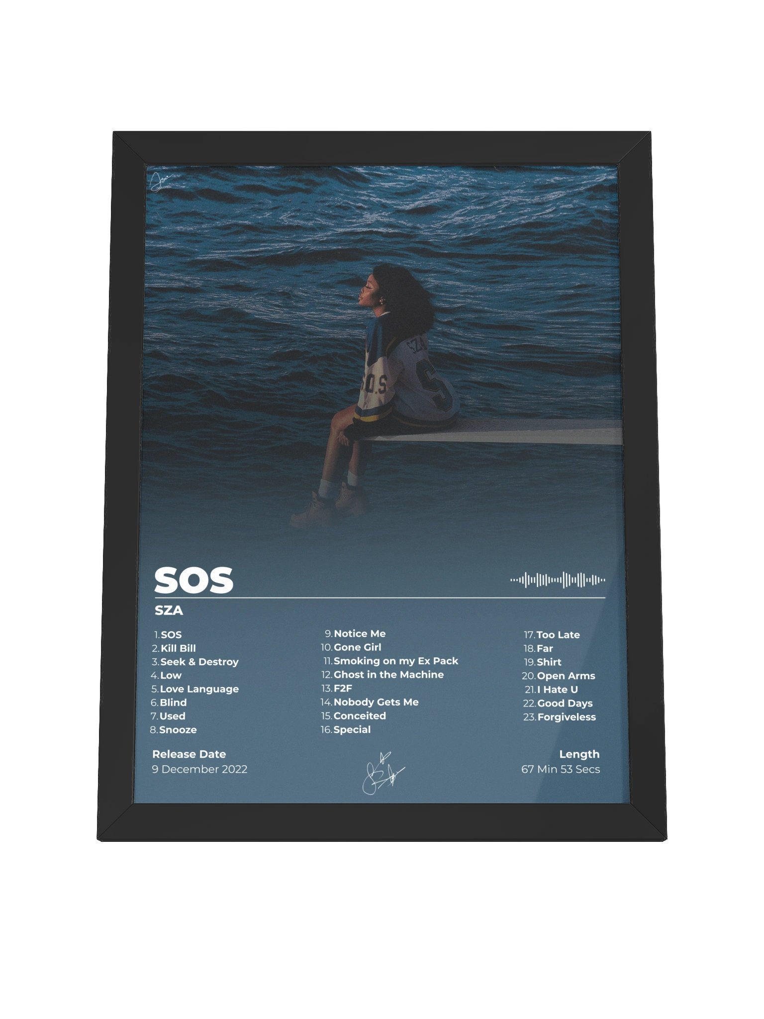 SOS SZA Framed Poster product image (8)