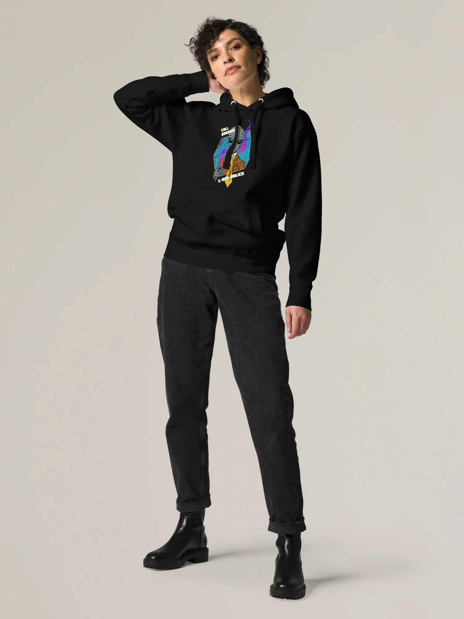 Quasar Hoodie (1-800-UNLICK) product image (4)