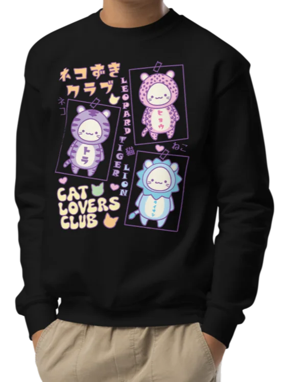 CAT LOVERS CLUB 1 - Unisex Youth Sweatshirt product image (5)