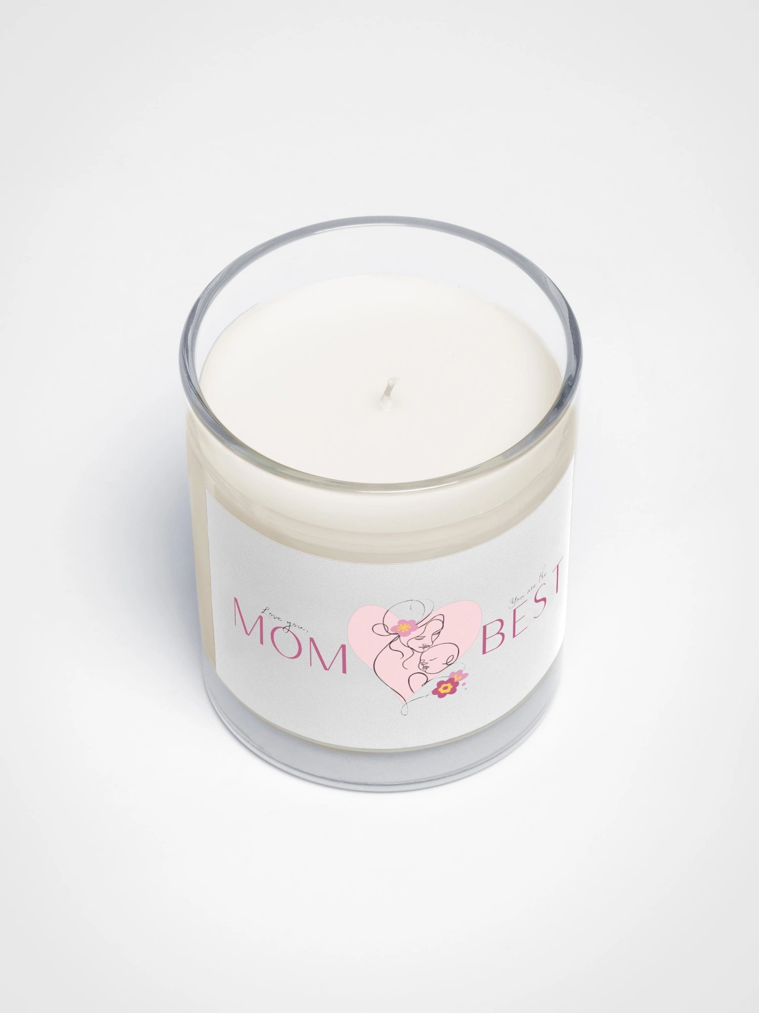 Love You, Mom Heart Candle product image (3)