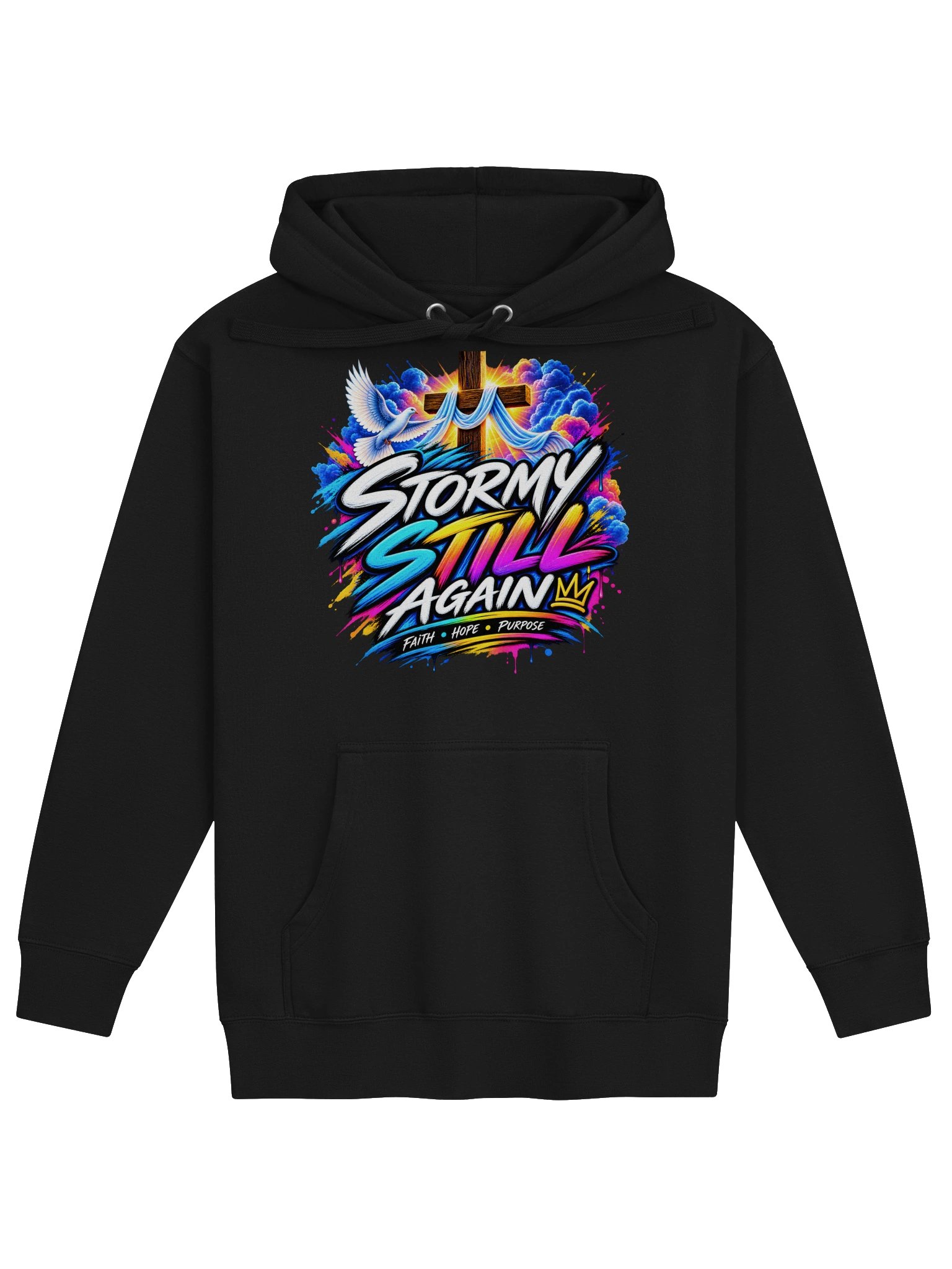 Stormy Still Again Faith Hoodie product image (1)
