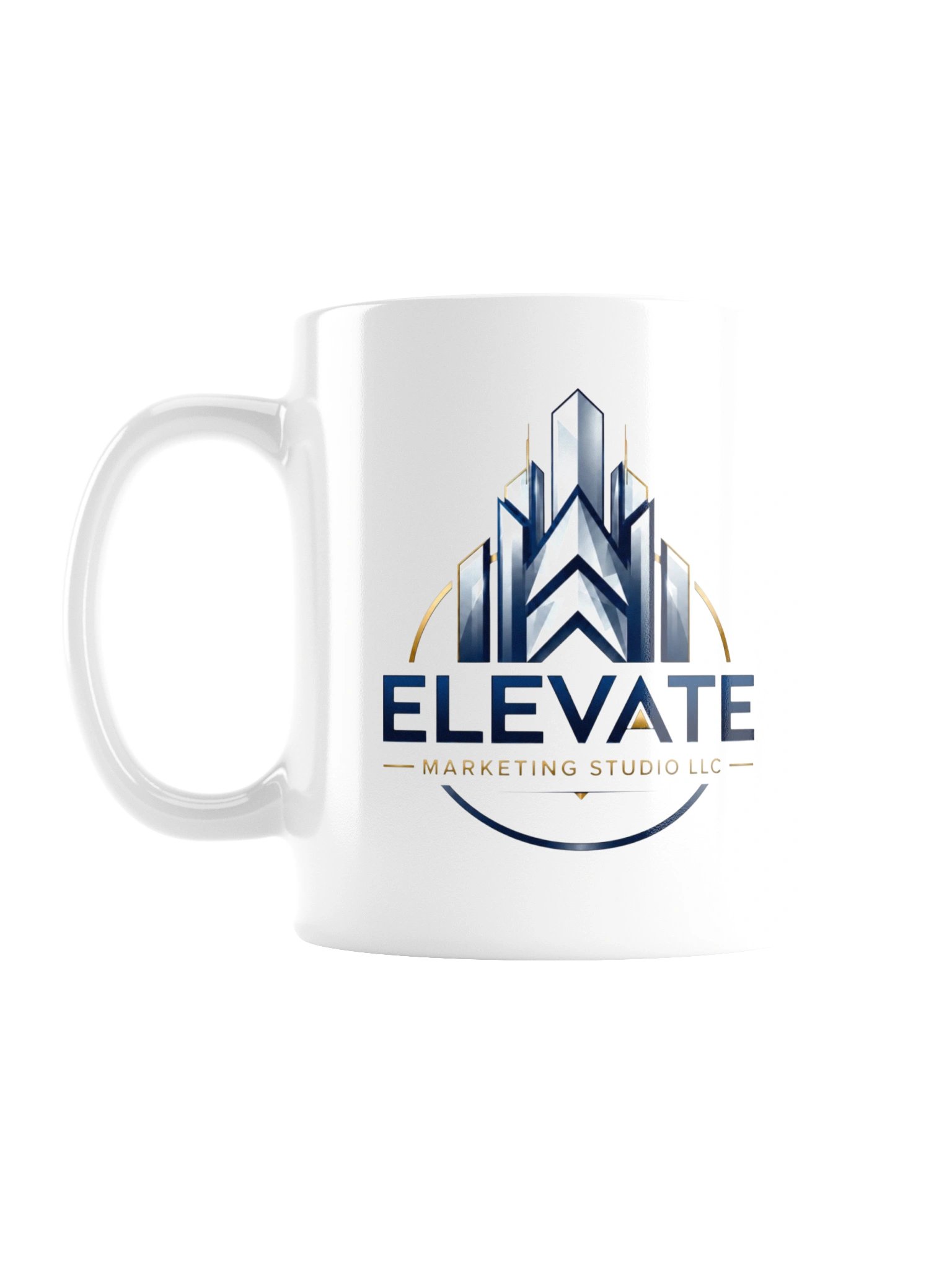 (EXAMPLE) Custom Business Logo Coffee Mug | Elevate Marketing Studio product image (1)