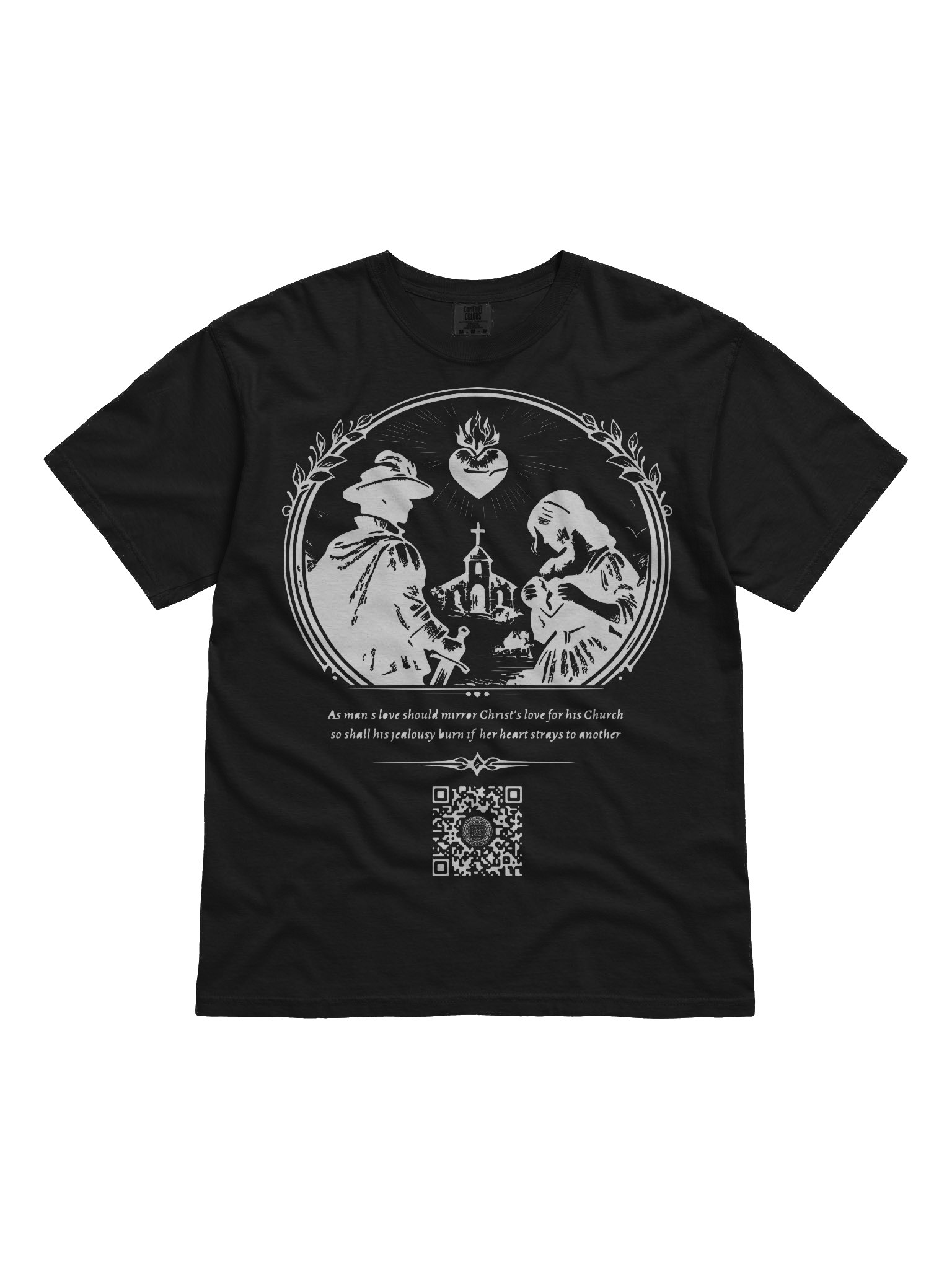Love and Jealousy (White on Black/Color) product image (1)