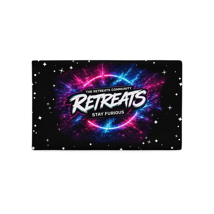 Neon Retreats Community Pillow Case product image (2)