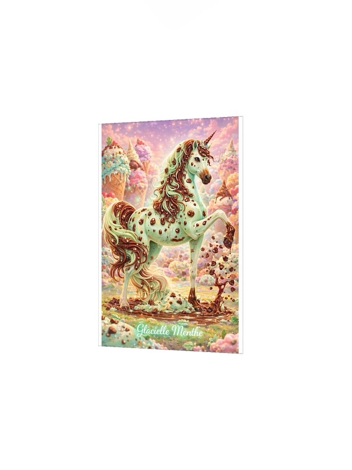 Glacielle Menthe — Foodie Unicorn Poster product image (2)