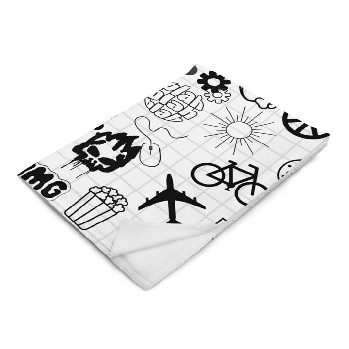 TheeMlle'N'Chill - All Over Print Blanket Throw product image (14)